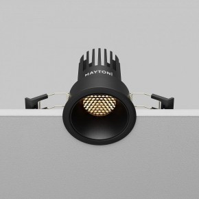Встраиваемый светильник Maytoni Dip DL115-10W-2.7K-B в Карталах - kartaly.ok-mebel.com | фото 7