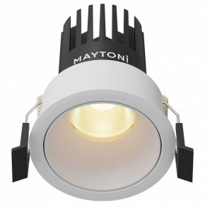 Встраиваемый светильник Maytoni Dip DL115-10W-2.7K-W в Карталах - kartaly.ok-mebel.com | фото 2