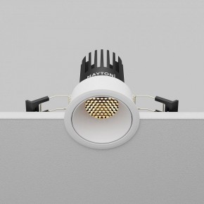 Встраиваемый светильник Maytoni Dip DL115-10W-2.7K-W в Карталах - kartaly.ok-mebel.com | фото 7