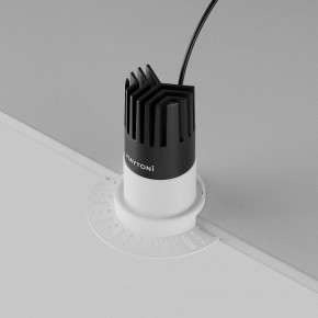 Встраиваемый светильник Maytoni Dip DL120-10W-2.7K-TRS-W в Карталах - kartaly.ok-mebel.com | фото 7