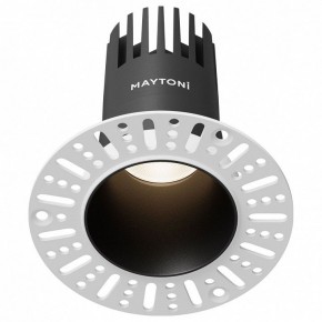 Встраиваемый светильник Maytoni Dip DL120-10W-4K-TRS-B в Карталах - kartaly.ok-mebel.com | фото
