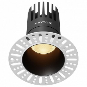 Встраиваемый светильник Maytoni Dip DL122-15W-2.7K-TRS-B в Карталах - kartaly.ok-mebel.com | фото