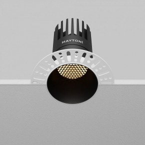 Встраиваемый светильник Maytoni Dip DL122-15W-2.7K-TRS-B в Карталах - kartaly.ok-mebel.com | фото 7