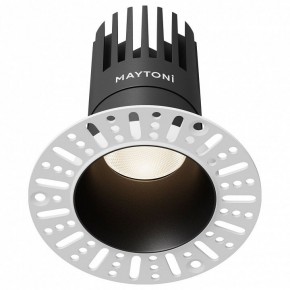 Встраиваемый светильник Maytoni Dip DL122-15W-4K-TRS-B в Карталах - kartaly.ok-mebel.com | фото 12