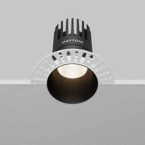 Встраиваемый светильник Maytoni Dip DL122-15W-4K-TRS-B в Карталах - kartaly.ok-mebel.com | фото 4