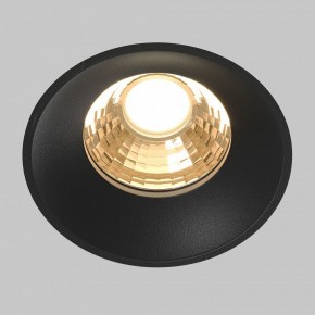 Встраиваемый светильник Maytoni Round DL058-12W2.7K-TRS-B в Карталах - kartaly.ok-mebel.com | фото 2