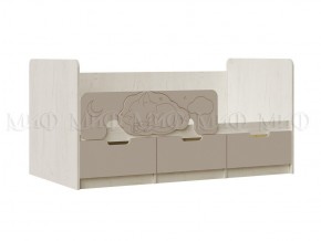 ЮНИОР-4 Кровать 1600 (Шарли Мокко) в Карталах - kartaly.ok-mebel.com | фото