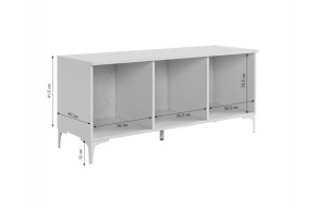 ЗЕФИР Гостиная К1 (белое дерево/белый муар) в Карталах - kartaly.ok-mebel.com | фото 4