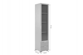 ЗЕФИР Гостиная К1 (белое дерево/белый муар) в Карталах - kartaly.ok-mebel.com | фото 5