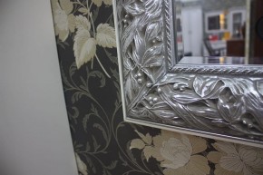 Зеркало большое Тиффани Premium черная/серебро (ТФ/02(П) в Карталах - kartaly.ok-mebel.com | фото 3