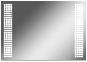 Зеркало Cosmo 100 black с подсветкой Sansa (SC1047Z) в Карталах - kartaly.ok-mebel.com | фото