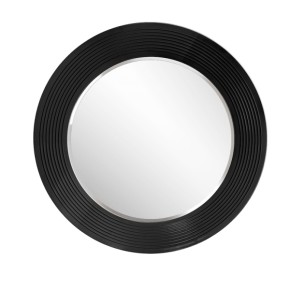 Зеркало круглое черный (РМ/02(S) в Карталах - kartaly.ok-mebel.com | фото