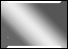 Зеркало Оттава 1000х700 с подсветкой Домино (GL7028Z) в Карталах - kartaly.ok-mebel.com | фото 2
