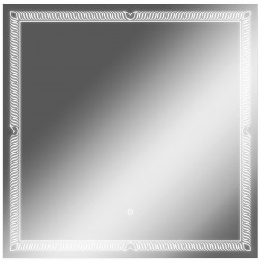 Зеркало Паликир 700х700 с подсветкой Домино (GL7051Z) в Карталах - kartaly.ok-mebel.com | фото 1